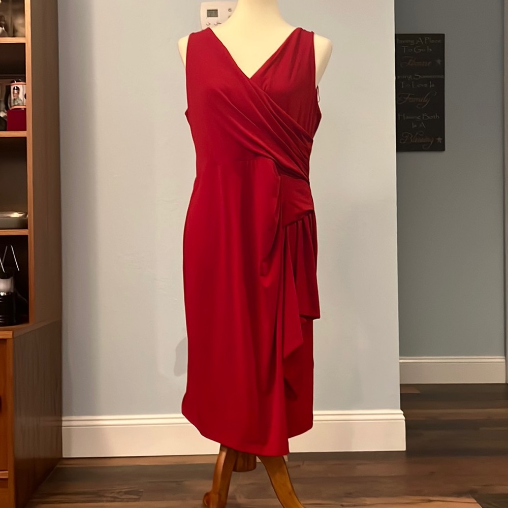 Red dress